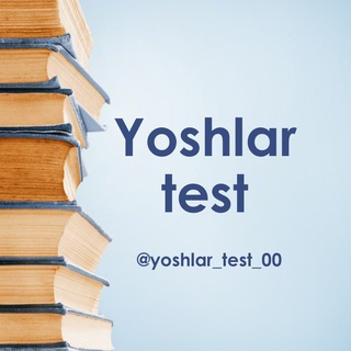 Логотип канала yoshlar_test_00