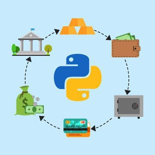 Логотип канала python4finance