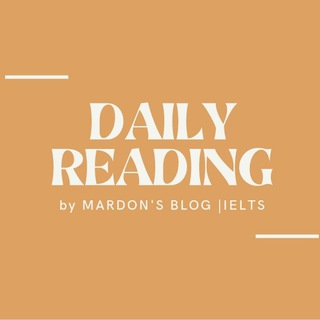 Логотип канала dailyieltsreading