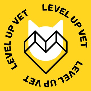 Логотип канала levelupvet