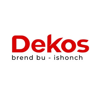 Логотип канала DekosUz