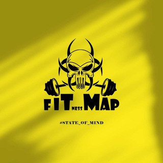 Логотип канала fitness_map_gym