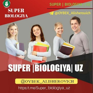 Логотип канала super_biologiya_uz