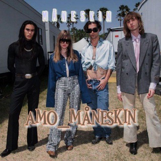 Логотип канала amo_maneskin