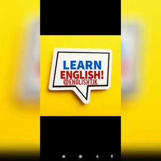 Логотип канала englishtjk