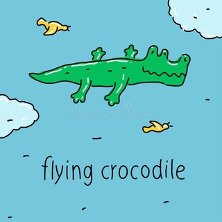 Логотип канала flyingcrocodiles