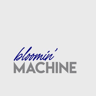 Логотип канала bloomin_machine