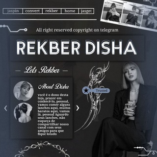 Логотип канала rekber_disha