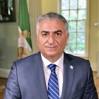 Логотип канала officialrezapahlavi