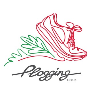 Логотип канала plogging_russia