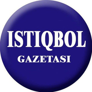 Логотип канала istiqbol_gazetasi