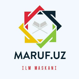 Логотип канала maruf_uz