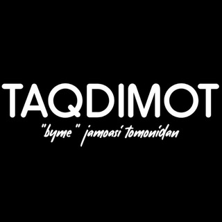 Логотип канала byme_taqdimot