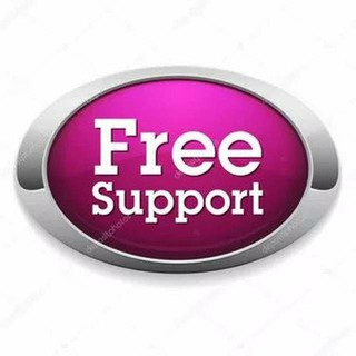 Логотип канала free_support_uz