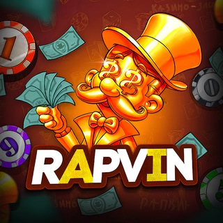 Логотип канала rapvin_casino