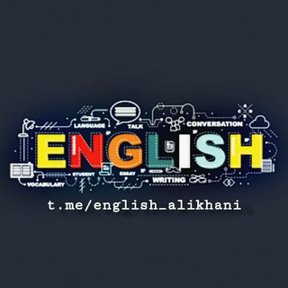 Логотип канала english_alikhani