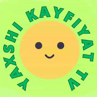 Логотип канала yaxshi_kayfiiyat_tv