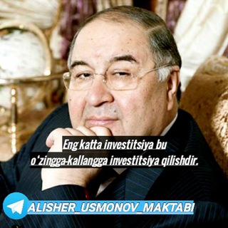 Логотип канала alisher_usmonov_maktabi