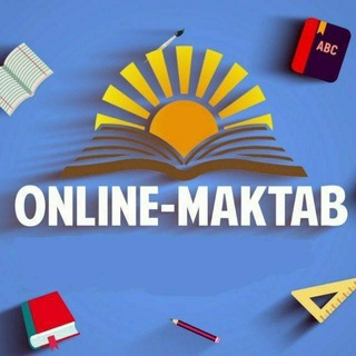 Логотип канала uzonline_maktab