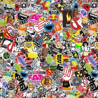 Логотип канала paketik_stickers