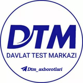 Логотип канала davlat_test_markazi3