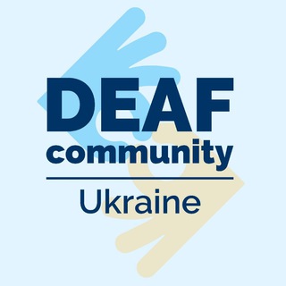 Логотип канала deaf_community_ua