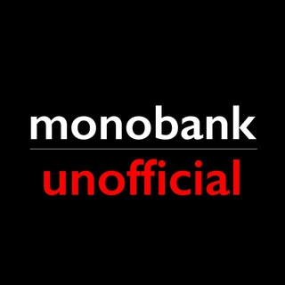 Логотип канала monobankunofficial