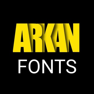 Логотип канала arkan_fonts