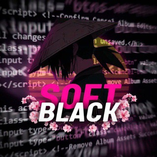 Логотип канала ssoftblack