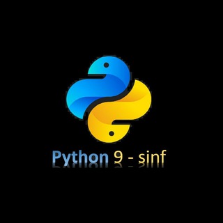 Логотип python_9_sinf_masala