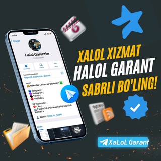 Логотип канала halol_garant