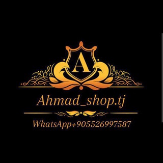 Логотип канала ahmadshoptj