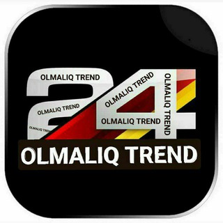 Логотип канала olmaliq_trend_rasmiy_kanali