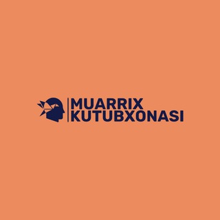 Логотип канала muarrixkutubxonasi