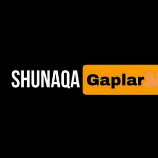 Логотип канала shunaqa_gap1aa