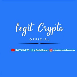 Логотип канала LEGITCRYPTO0