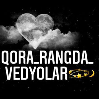 Логотип канала qora_rangdagi_vedyolar