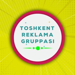 Логотип канала toshkent_reklama_gruppasi