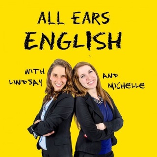 Логотип канала AllEarsEnglishPodcast