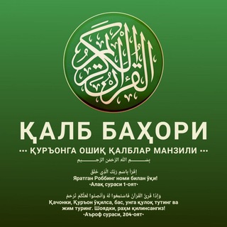 Логотип канала qalb_bahori