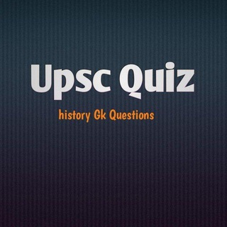 Логотип канала upsc_history_gk_quiz_English