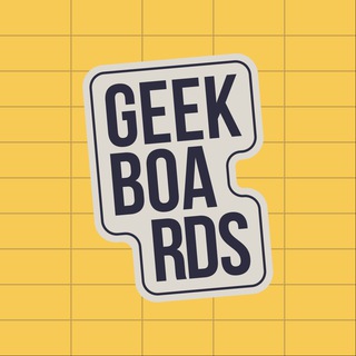 Логотип канала geekboards_chat