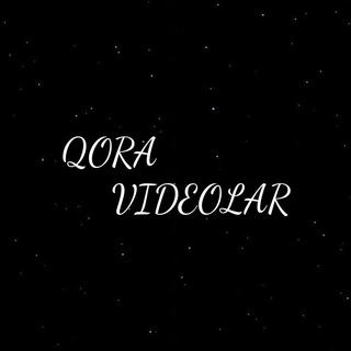 Логотип канала qora_rangda_yozuvli_videolar