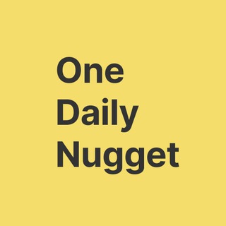 Логотип канала onedailynugget