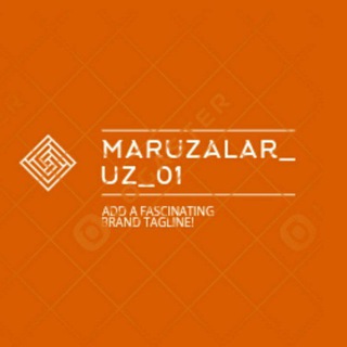 Логотип канала maruzalarr_uz_01