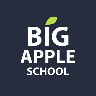 Логотип канала bigappleschool