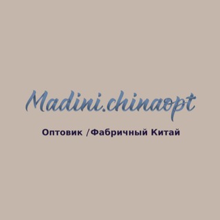 Логотип канала madinichina_opt