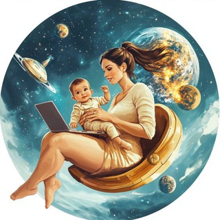 Логотип канала rocketmoms