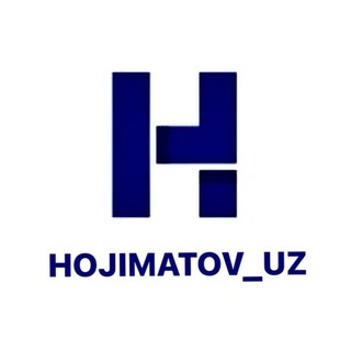 Логотип канала hojimatov_uz