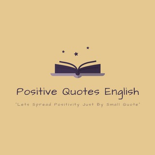 Логотип канала positive_quotes_english